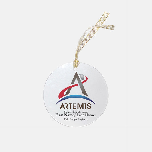 Ornament - Clear Acrylic (Round)