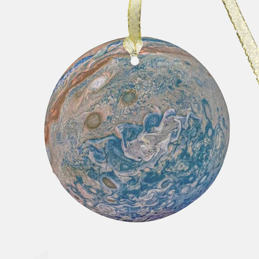 Ornament - Clear Glass (Round)